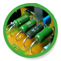 output stage power resistors